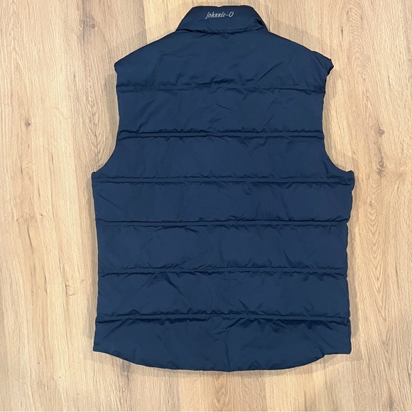johnnie-O Dark Blue Quilted Vest - Picture 5 of 5